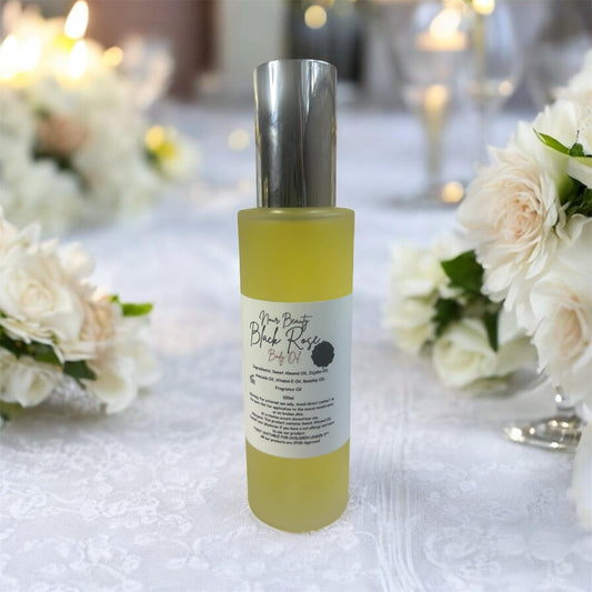 Black Rose Fragrance Body Oil 100ml