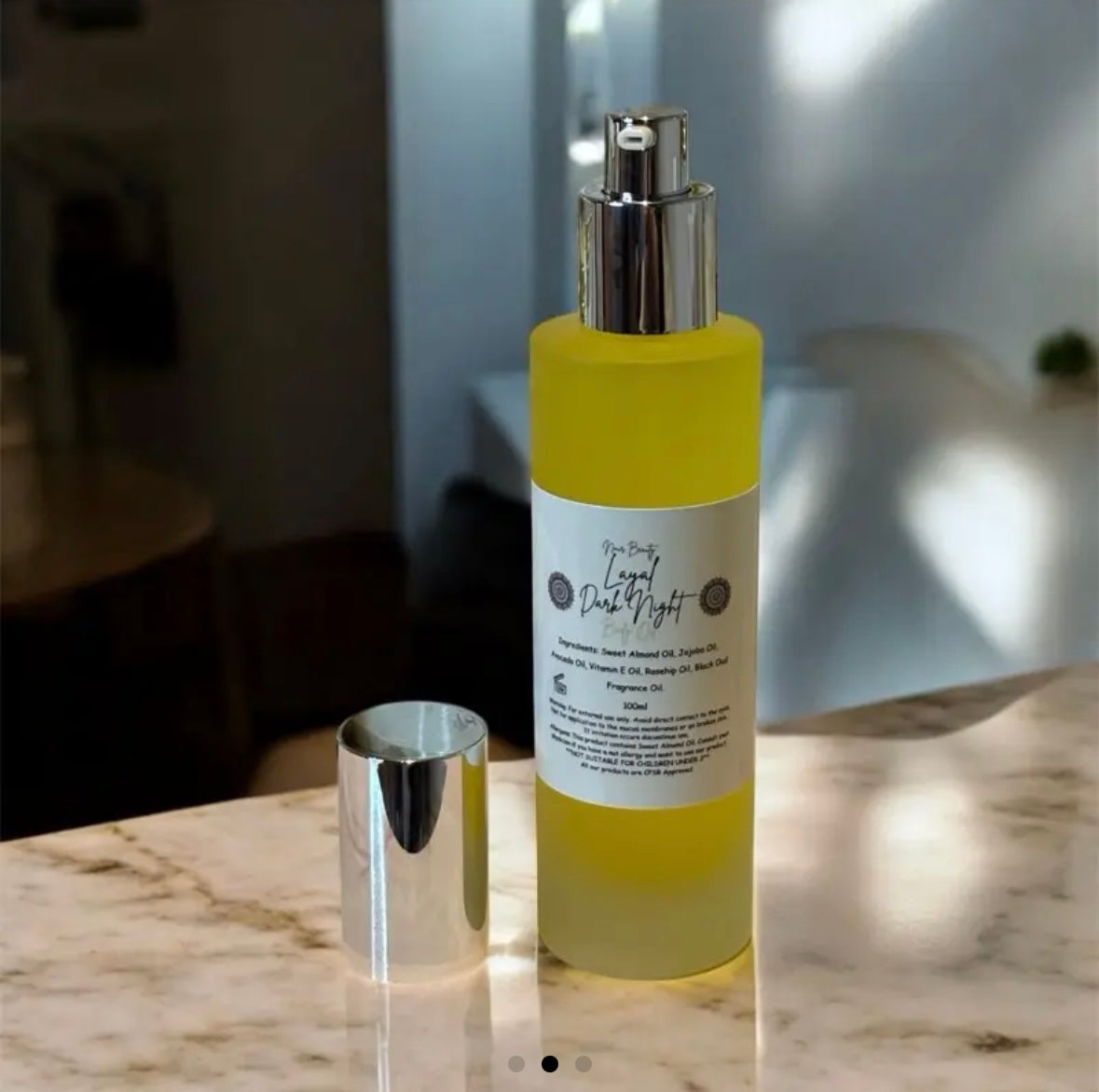 Layal Black Oud Body Oil 100ml