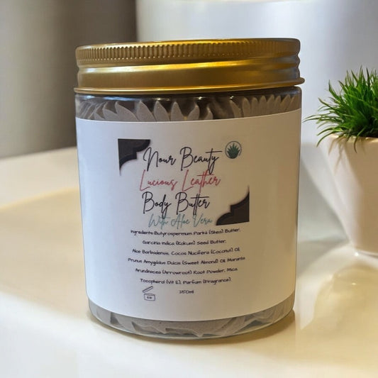 Luscious Leather With Aloe Vera Body Butter