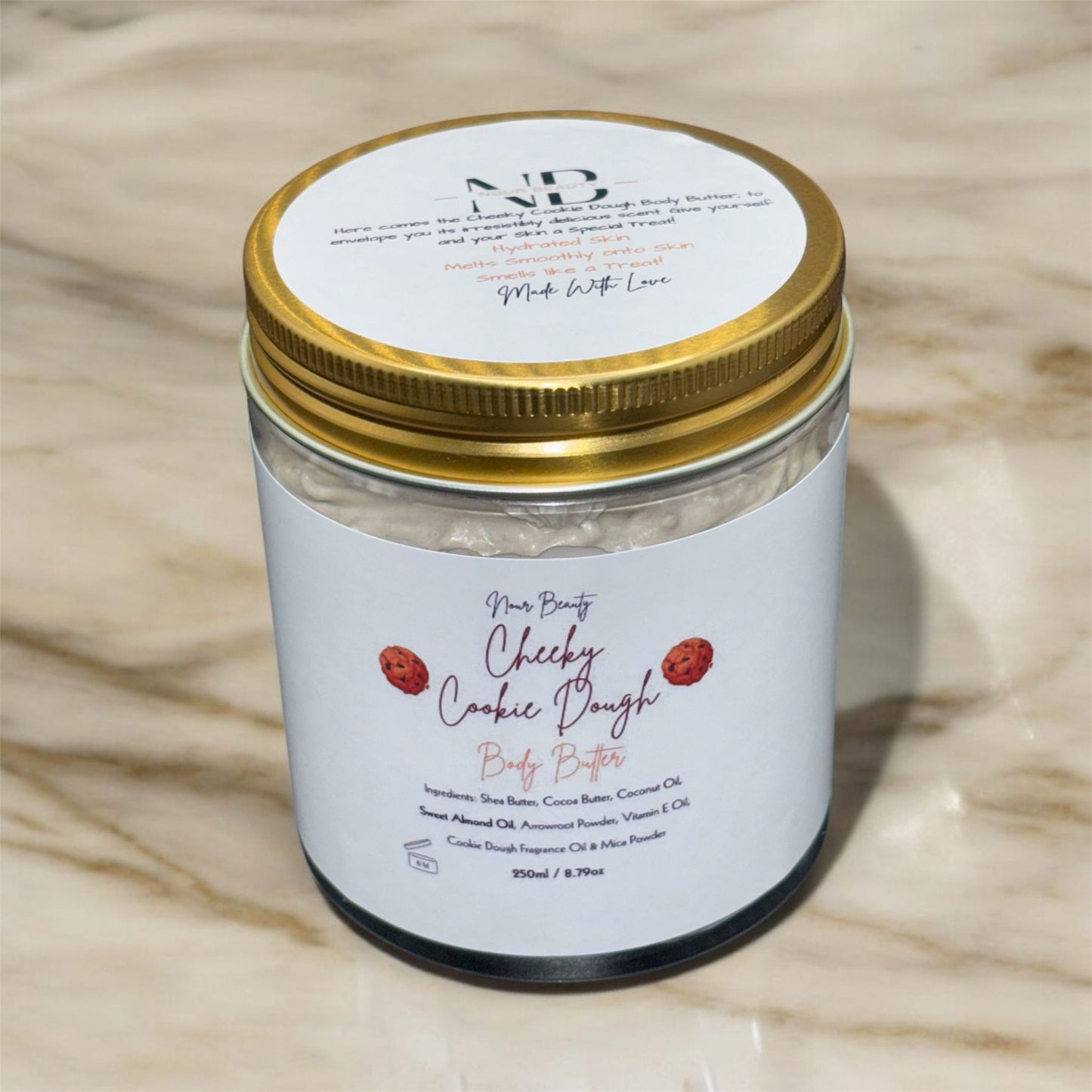 Cheeky Cookie Dough Body Butter 250ml Jar