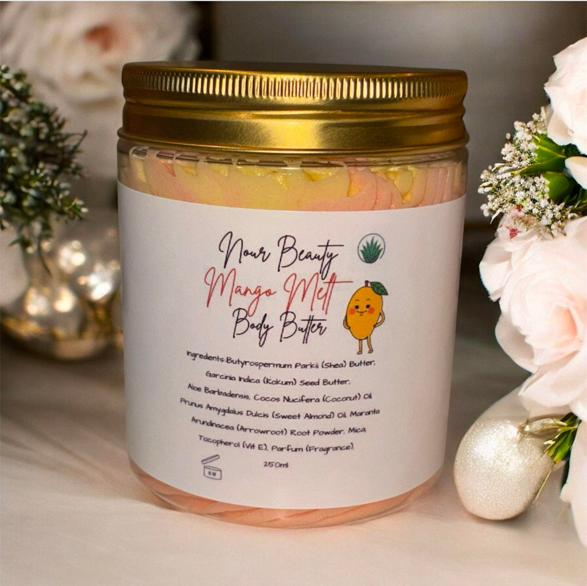 Mango Melt Bodybutter with Aloe Vera