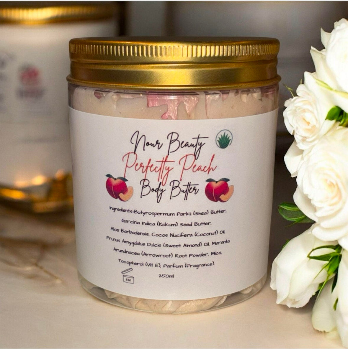 Perfectly Peach with Aloe Vera Bodybutter