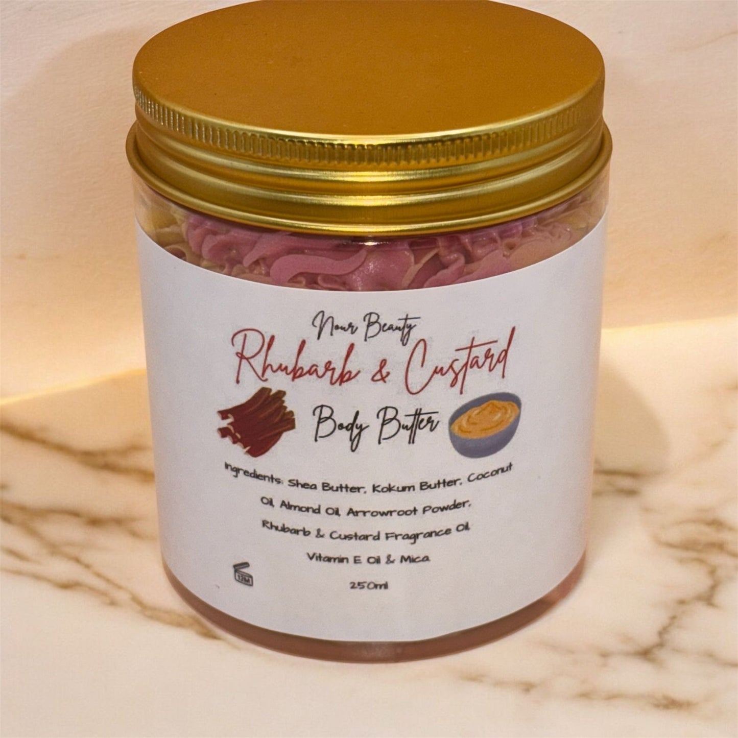 Rhubarb & Custard Body Butter 250ml