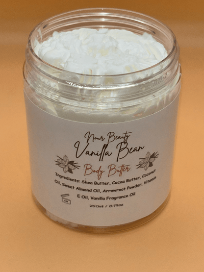 Vanilla Bean Whipped Body Butter 250ml Jar