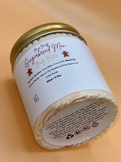 Gingerbread Man Body Butter 250ml Jar