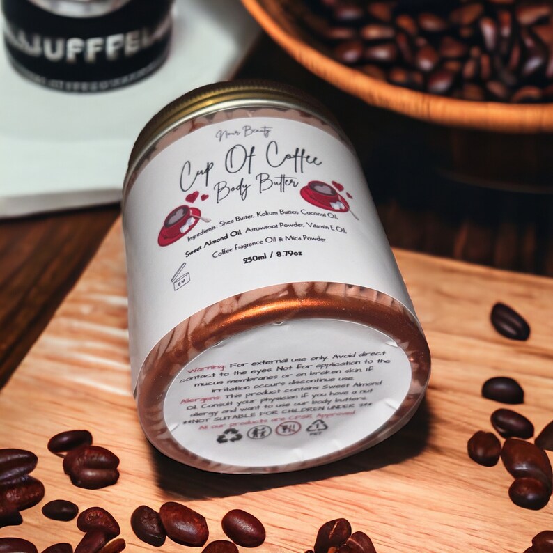 Cup of Coffee Body Butter 250ml Jar