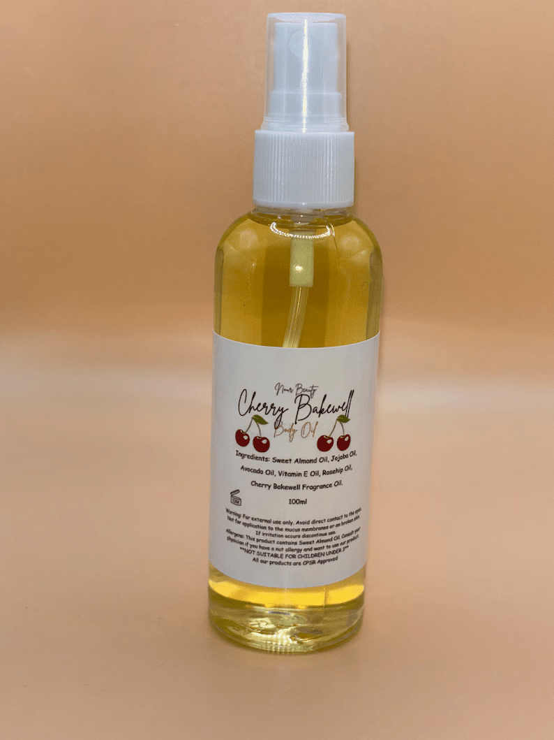 Cherry Bakewell Body Oil 100ml